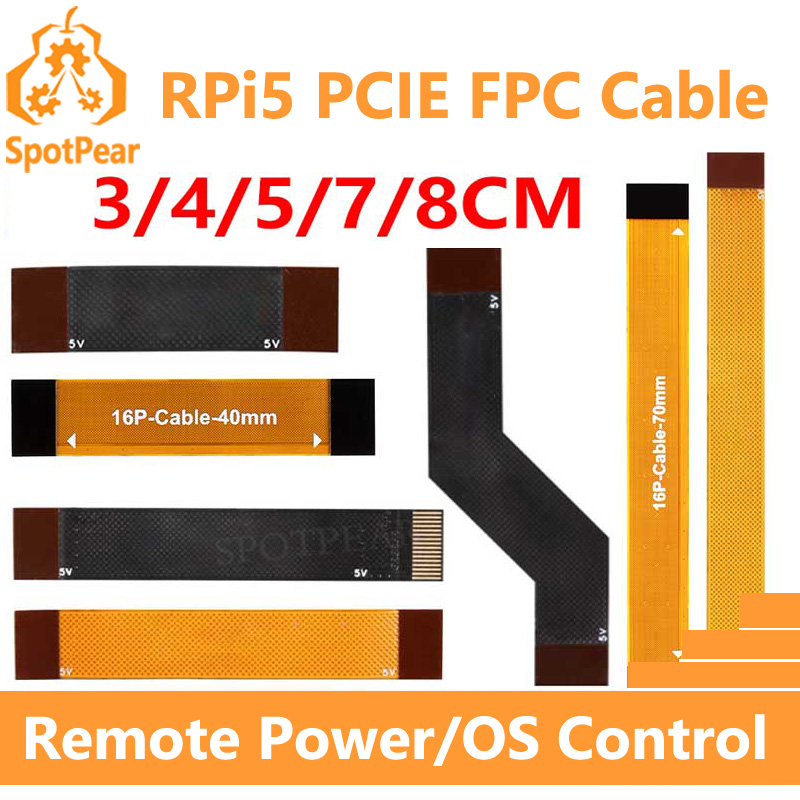 Raspberry Pi 4 - Kabel Raspberry Pi 5 PCIE FPC,