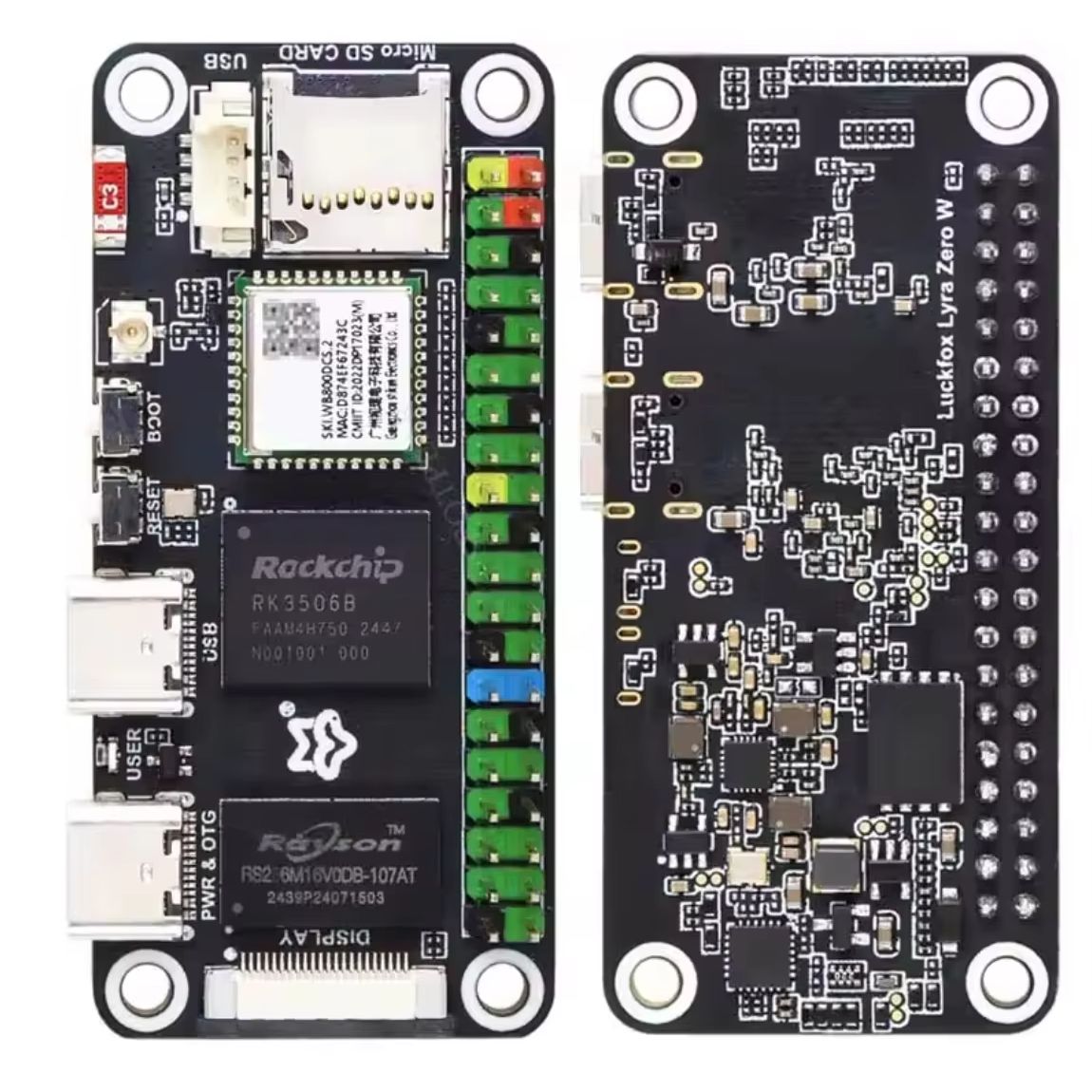 Pi Display - Luckfox Lyra Zero W RK3506B Rockchip