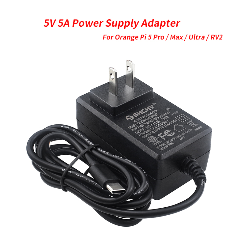 Pi Power Supply - Pengisi Daya Steker Port Tipe C