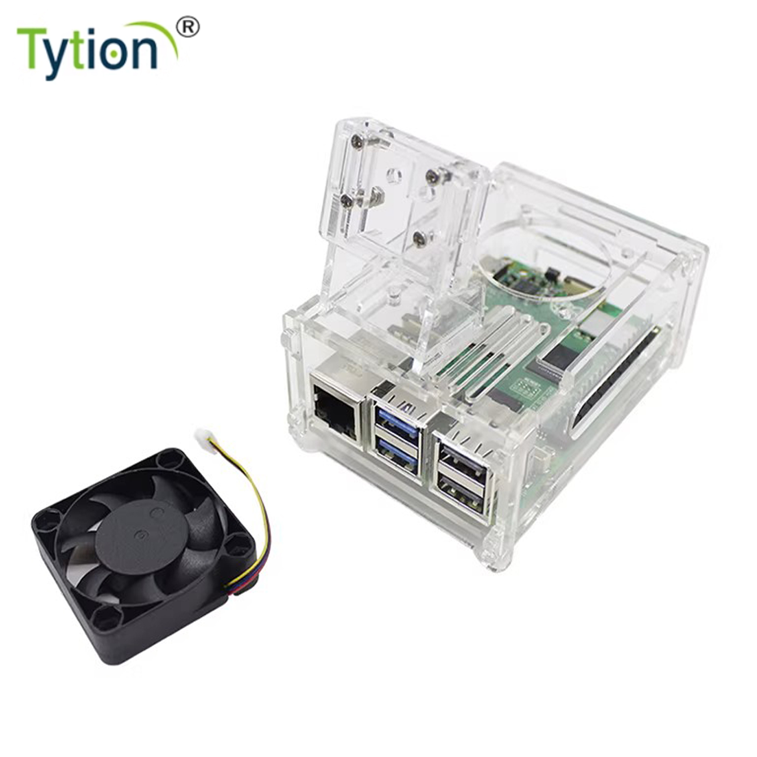 Pi 5 Case - Casing Akrilik Raspberry Pi 5 4010
