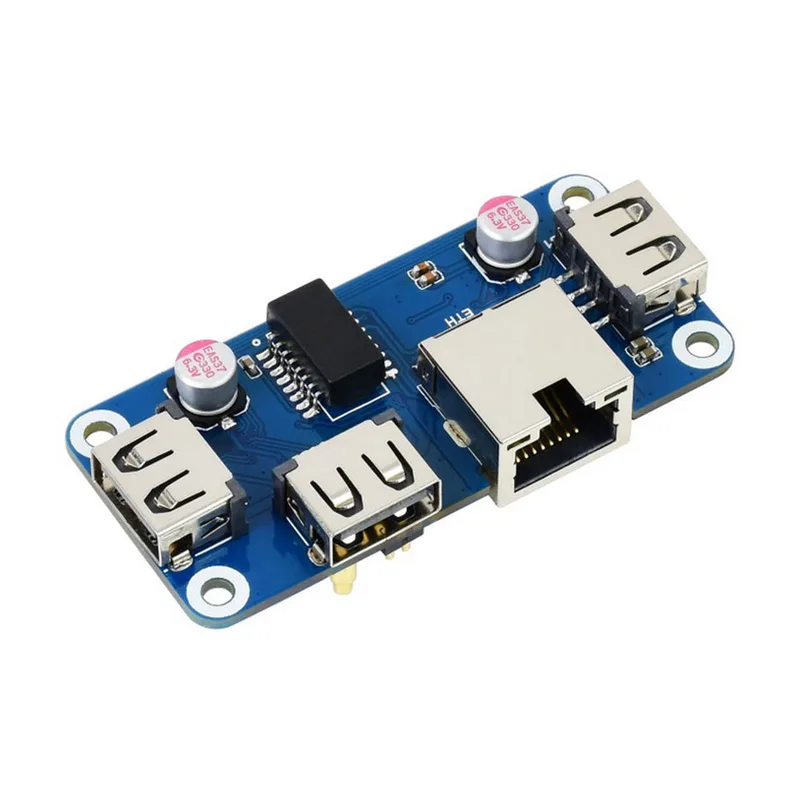 Zero 2W Ethernet USB HUB HAT E - Raspberry Pi 4 ulasan dan harga