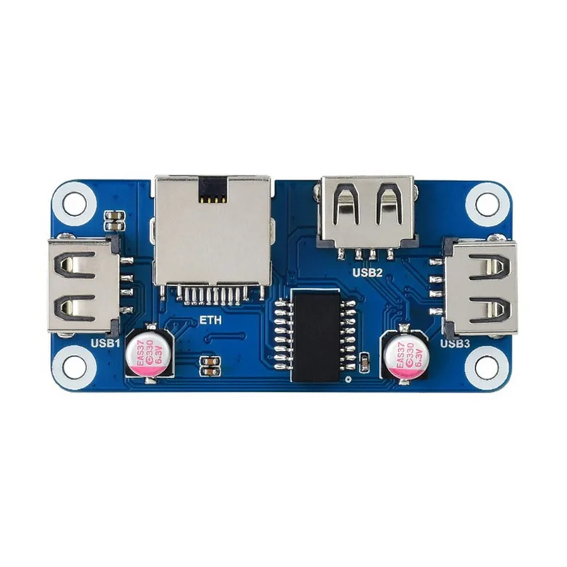 Zero 2W Ethernet USB HUB HAT E - Raspberry Pi 4 ulasan dan harga