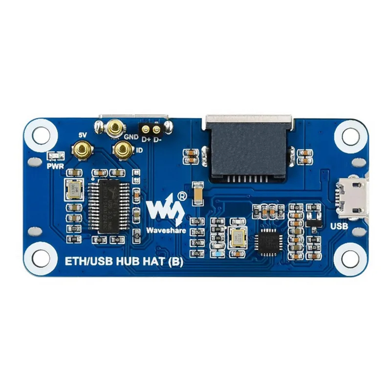 Zero 2W Ethernet USB HUB HAT E - Raspberry Pi 4 ulasan dan harga