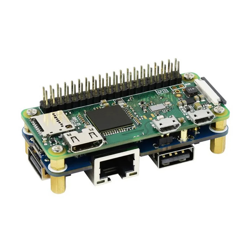 Zero 2W Ethernet USB HUB HAT E - Raspberry Pi 4 ulasan dan harga