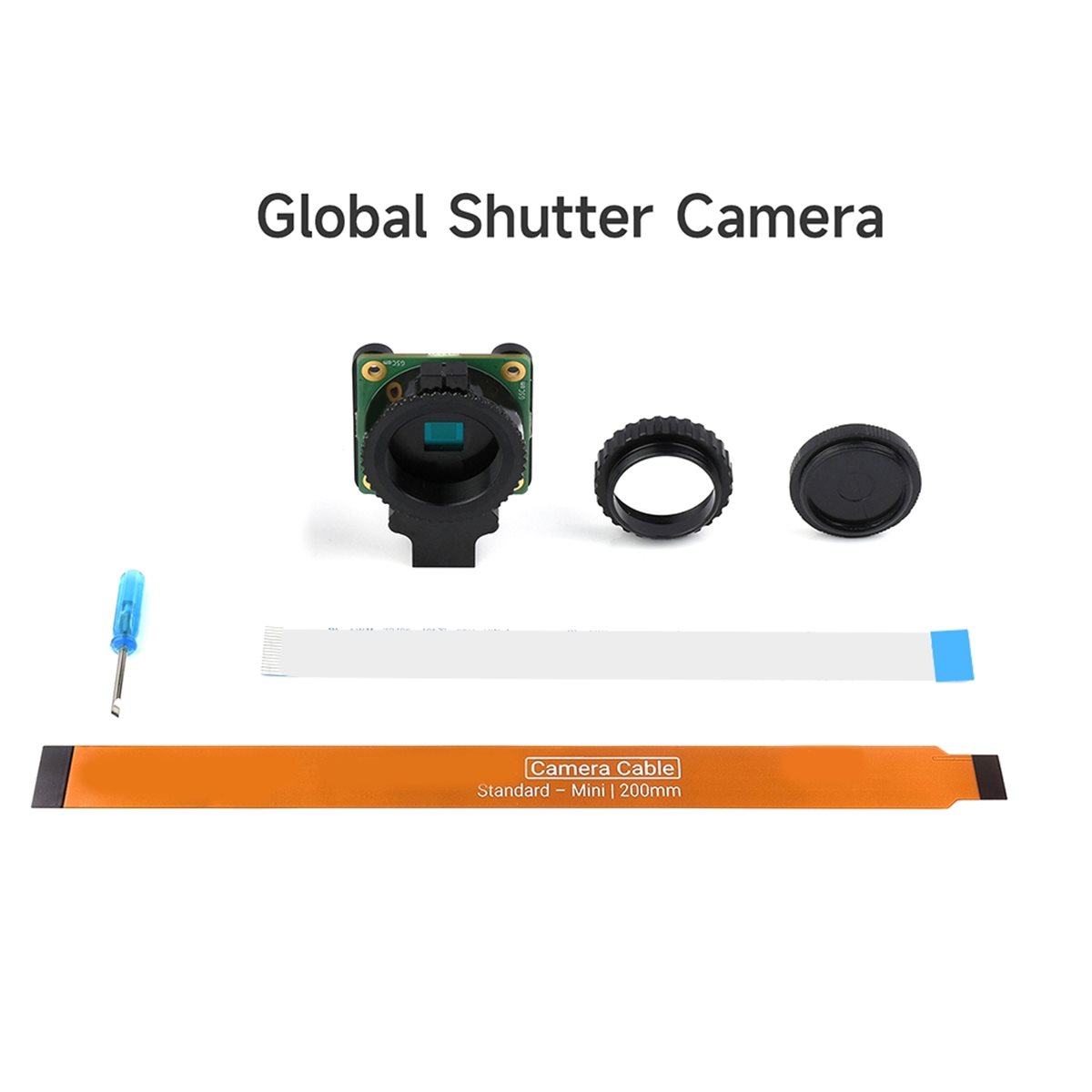 AU47-Untuk Kamera Raspberry Pi - Raspberry Pi Global Shutter Camera Imx296 ulasan dan harga
