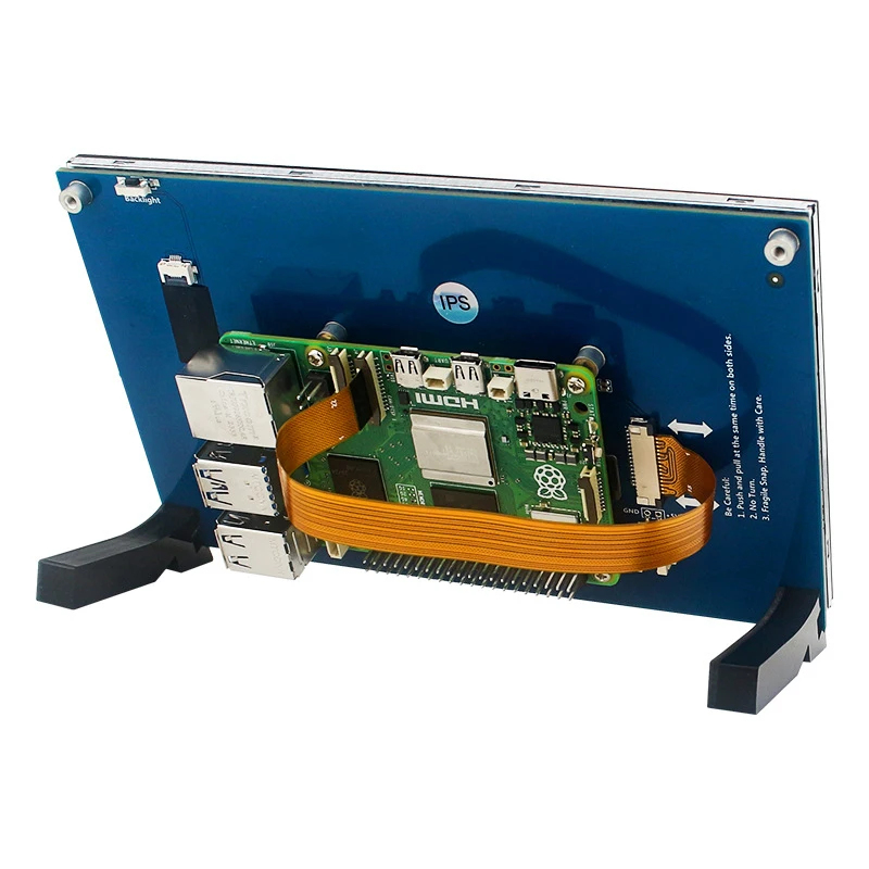 Layar LCD Kapasitif Antarmuka  - Pi Display ulasan dan harga