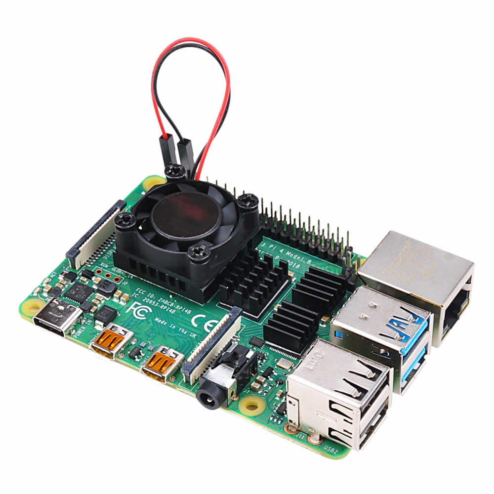 Kit kipas pendingin tunggal, K - Raspberry Pi 4 ulasan dan harga