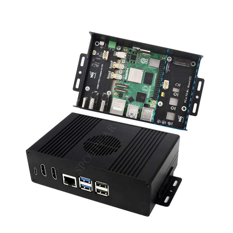 Kit casing kotak Raspberry Pi  - Raspberry Pi 5 ulasan dan harga