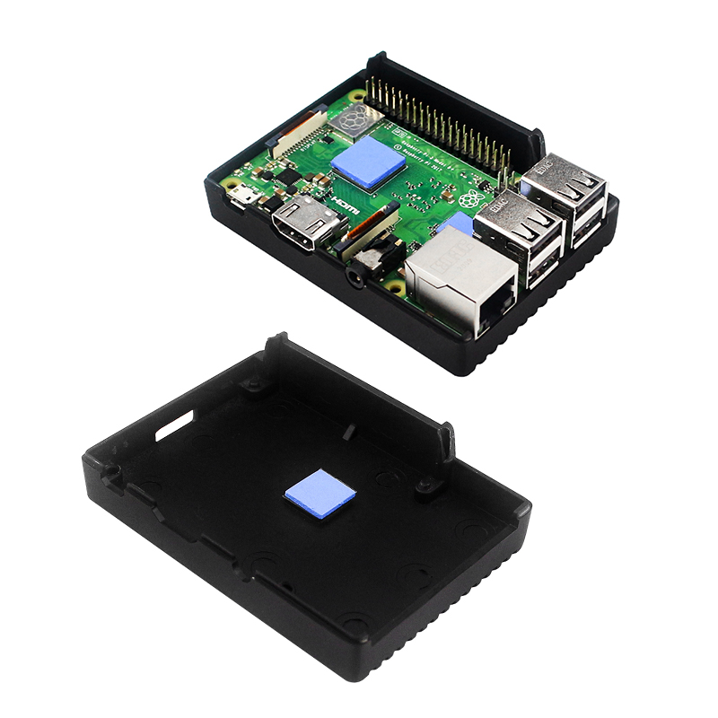 Casing Aluminium untuk Raspber - Pi Cooler ulasan dan harga