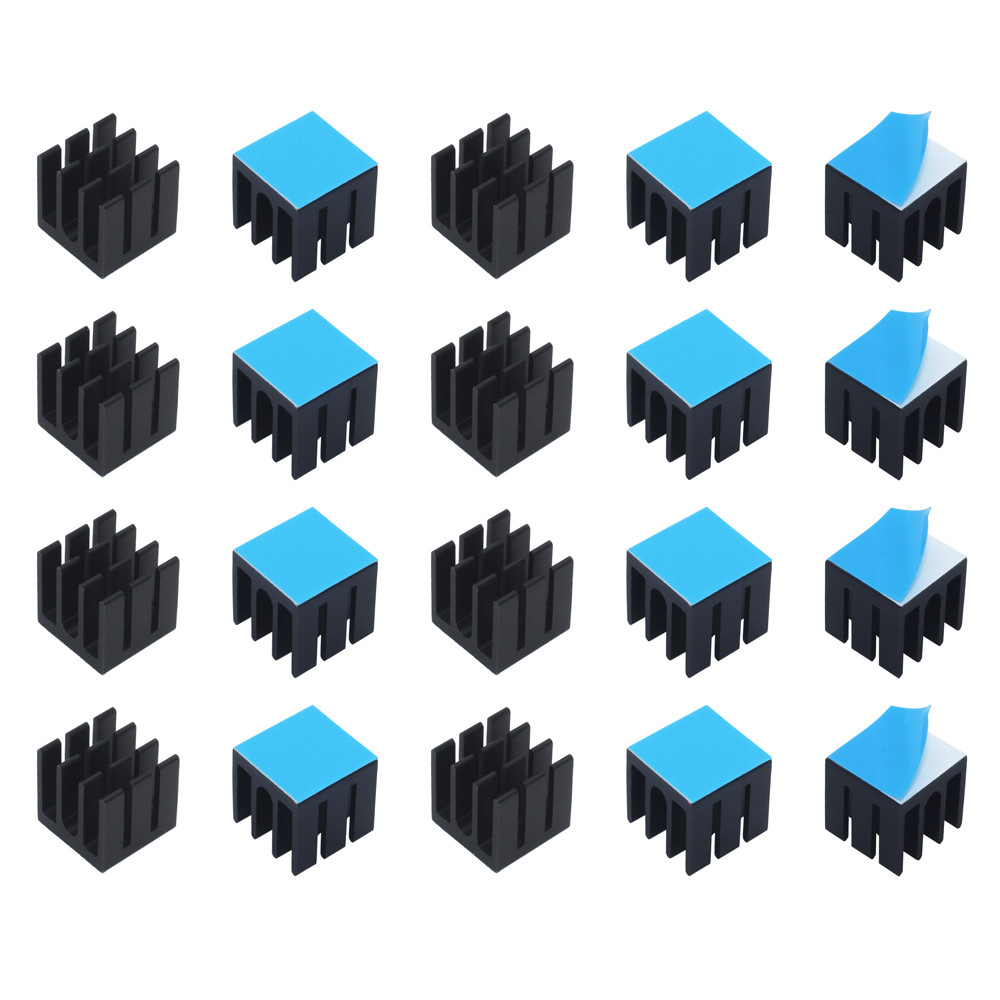 12X12X12Mm 50 Buah Aluminum He - Pi Power Supply ulasan dan harga
