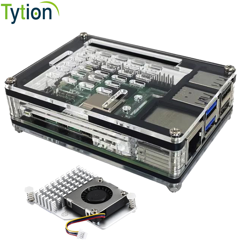Raspberry beri Pi 5 casing 9 l - Pi 5 Case ulasan dan harga