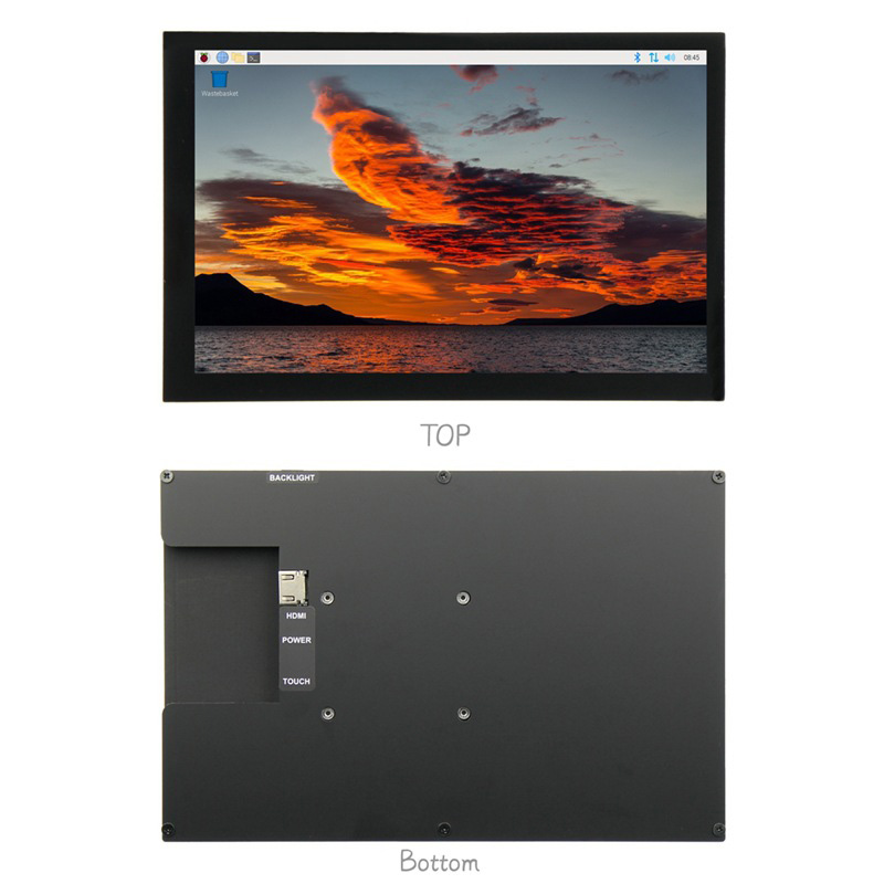 Layar Sentuh IPS 10.1 Inci Mon - Pi Display ulasan dan harga
