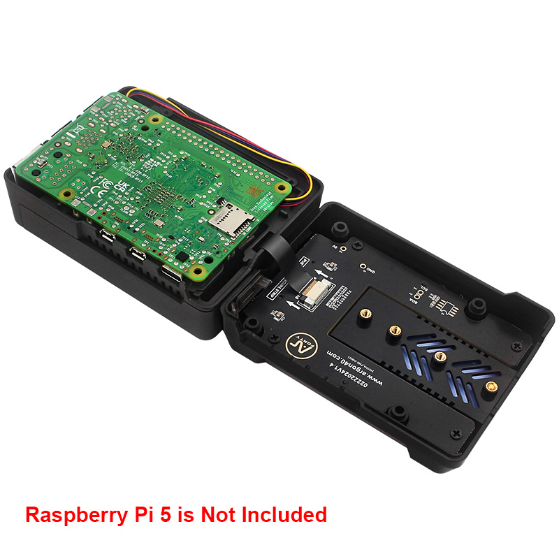 Casing Argon NEO 5 M.2 NVME PC - Pi 5 Case ulasan dan harga
