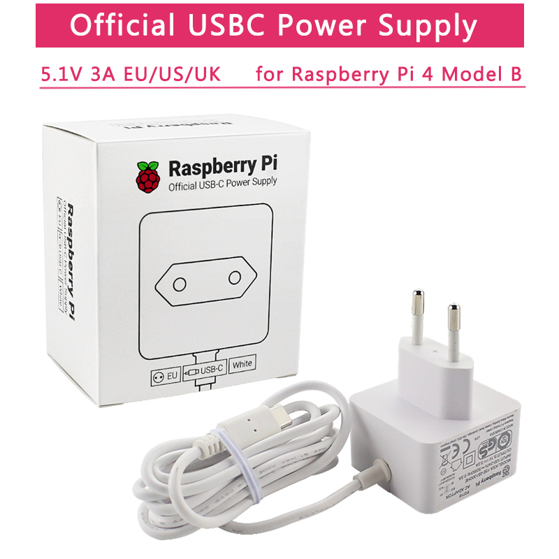 Raspberry Pi Resmi 4 Power Sup - Raspberry Pi 4 ulasan dan harga